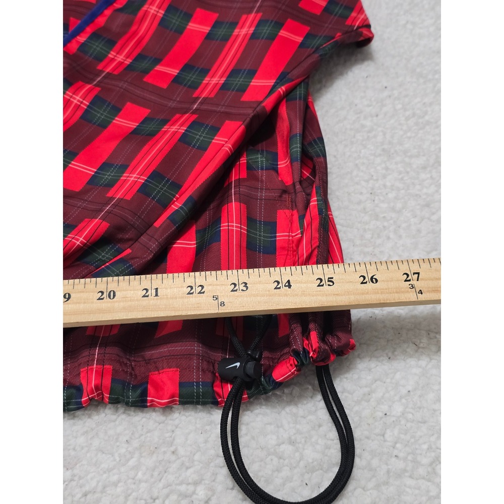 Nike Giannis Coming to America Track Jacket Red Plaid Prince Akeem 2XL - Picture 7 of 13